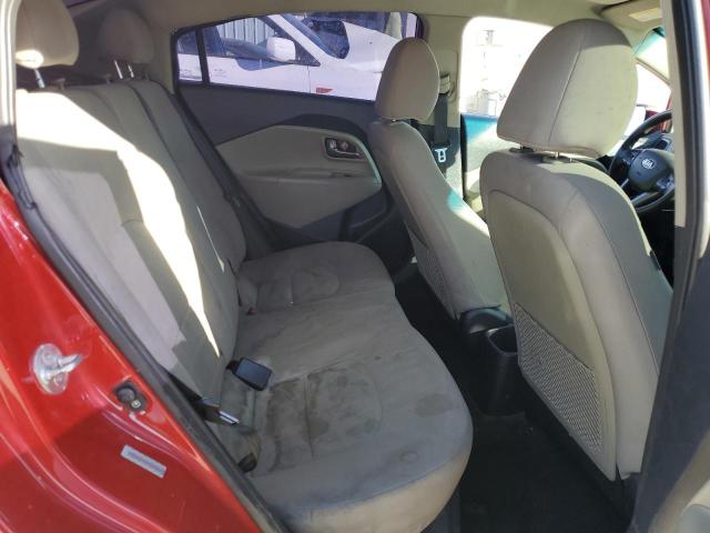 KNADM4A35E6374613 - 2014 KIA RIO LX RED photo 10