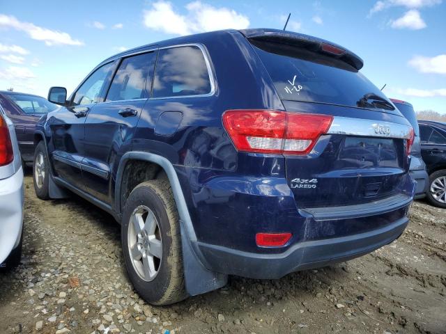 1C4RJFAG1CC166257 - 2012 JEEP GRAND CHER LAREDO BLUE photo 2