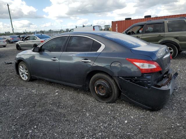 1N4AA5AP7AC804974 - 2010 NISSAN MAXIMA S GRAY photo 2