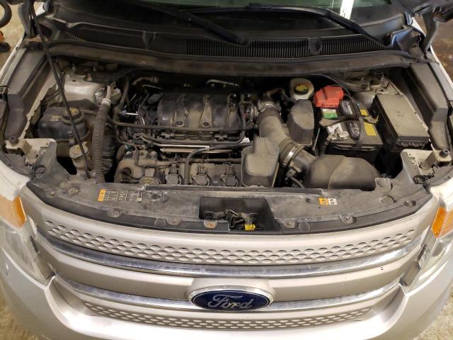 1FM5K7B82DGB56870 - 2013 FORD EXPLORER SILVER photo 12