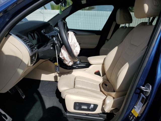 5UXTY5C08M9H55270 - 2021 BMW X3 XDRIVE30I Mavi foto 7
