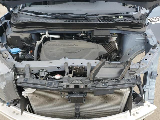 5FNYF7H57NB005666 - 2022 HONDA PASSPORT EXL BLUE photo 12