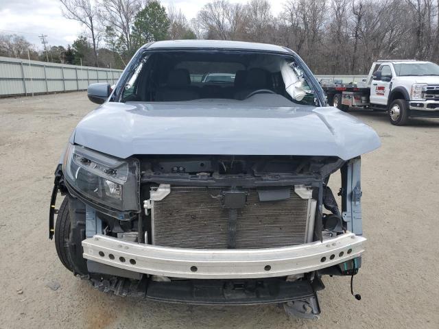 5FNYF7H57NB005666 - 2022 HONDA PASSPORT EXL BLUE photo 5