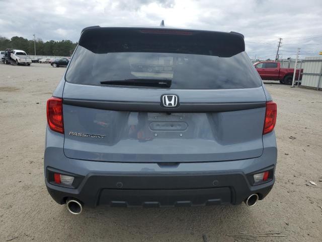 5FNYF7H57NB005666 - 2022 HONDA PASSPORT EXL BLUE photo 6