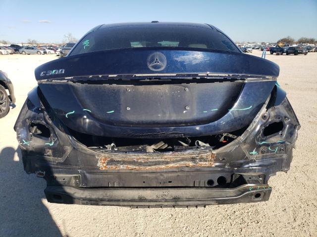 55SWF8DB1KU302158 - 2019 MERCEDES-BENZ C 300 BLUE photo 6