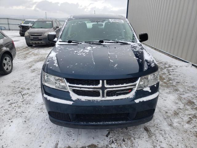 3C4PDCAB6ET218068 - 2014 DODGE JOURNEY SE BLUE photo 5