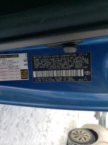 JTKJF5C76F3094443 - 2015 TOYOTA SCION TC 蓝色 照片 12