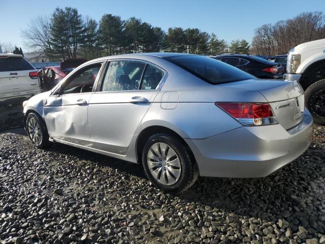 1HGCP26359A155576 - 2009 HONDA ACCORD LX SILVER photo 2