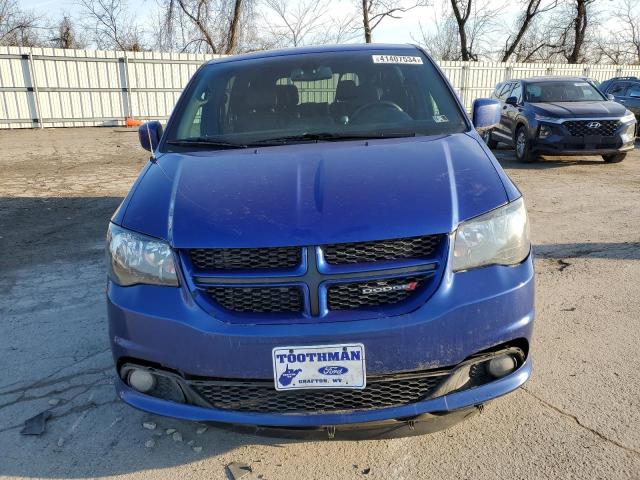 2C4RDGEG0JR334613 - 2018 DODGE GRAND CARA GT BLUE photo 5