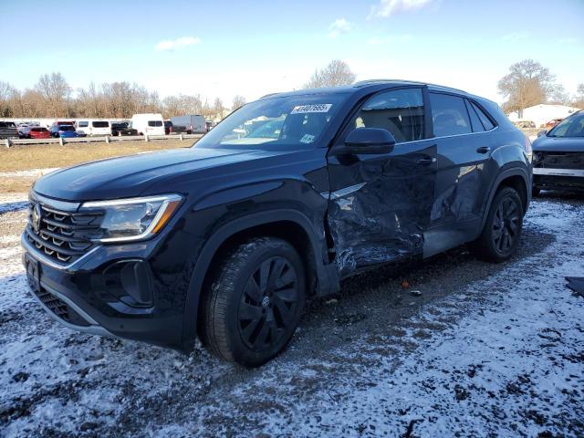 1V2KE2CA9RC263947 - 2024 VOLKSWAGEN ATLAS CROS SE BLACK photo 1
