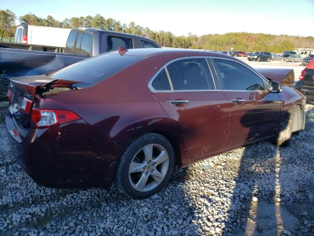 JH4CU2F67AC021838 - 2010 ACURA TSX BURGUNDY photo 3