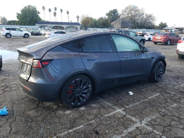 7SAYGDEF3PF823555 - 2023 TESLA MODEL Y GRAY photo 3