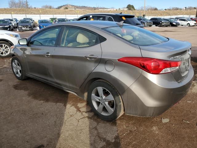 5NPDH4AE3DH340831 - 2013 HYUNDAI ELANTRA GLS GOLD photo 2