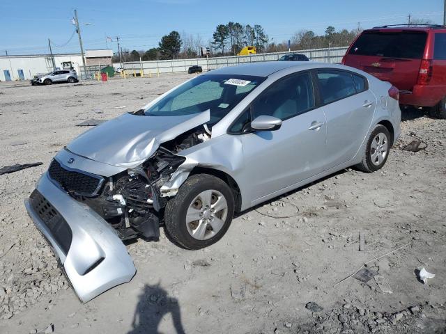 3KPFL4A70HE027903 - 2017 KIA FORTE LX SILVER photo 1