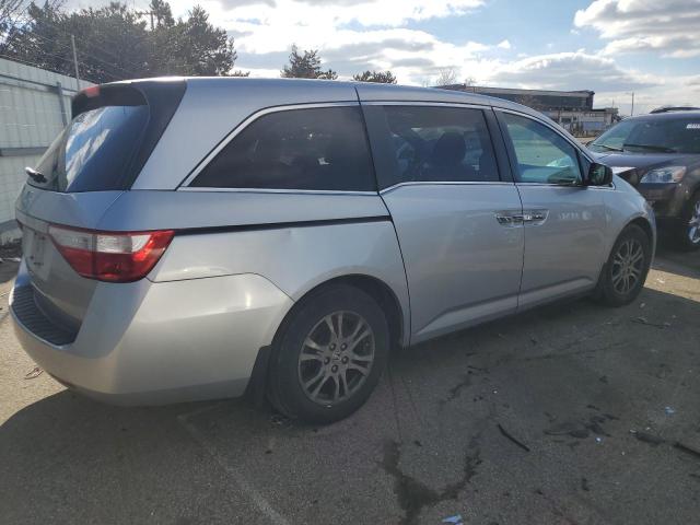 5FNRL5H47DB089477 - 2013 HONDA ODYSSEY EX SILVER photo 3