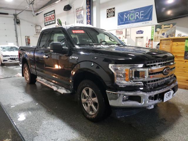 1FTEX1EP7JKE98877 - 2018 FORD F150 SUPER CAB BLACK photo 4