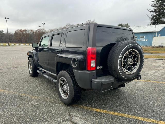 5GTDN136X68226008 - 2006 HUMMER H3 BLACK photo 3