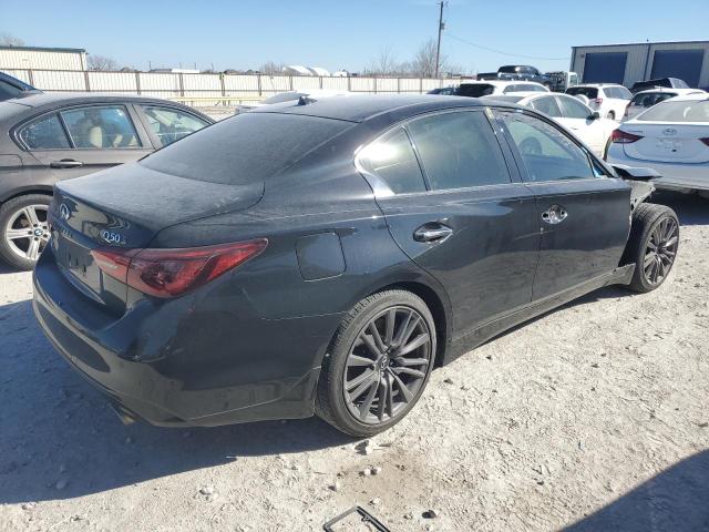 JN1FV7DR2MM880469 - 2021 INFINITI Q50 RED SPORT 400 BLACK photo 3