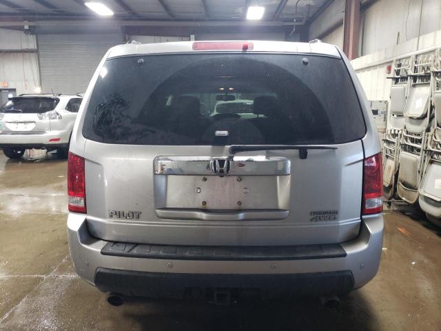 5FNYF4H91BB012139 - 2011 HONDA PILOT TOURING SILVER photo 6