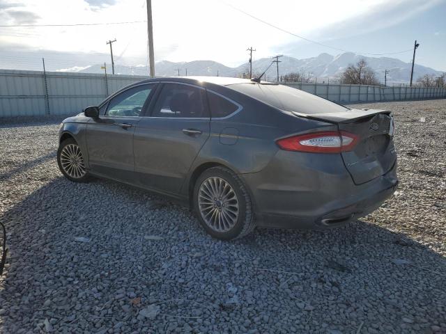 3FA6P0K97GR178277 - 2016 FORD FUSION TITANIUM GRAY photo 2