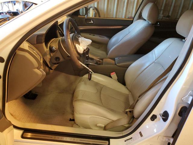 JN1CV6AP3BM303608 - 2011 INFINITI G37 BASE WHITE photo 7
