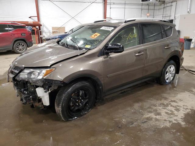 JTMBFREV2FD167476 - 2015 TOYOTA RAV4 LE BROWN photo 1