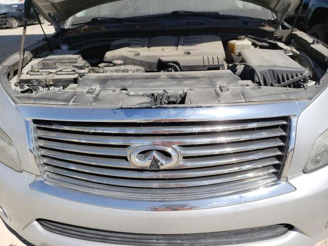 JN8AZ2ND6C9716505 - 2012 INFINITI QX56 SILVER photo 12