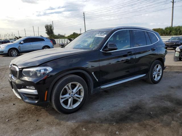 5UXTR9C54KLE16473 - 2019 BMW X3 XDRIVE30I BLACK photo 1