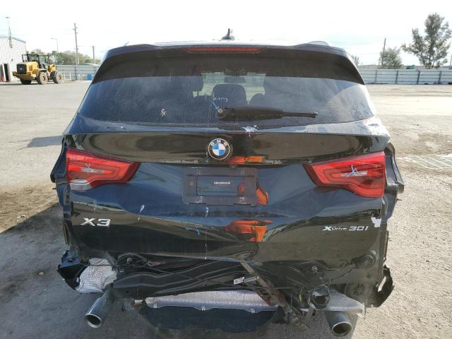 5UXTR9C54KLE16473 - 2019 BMW X3 XDRIVE30I BLACK photo 6