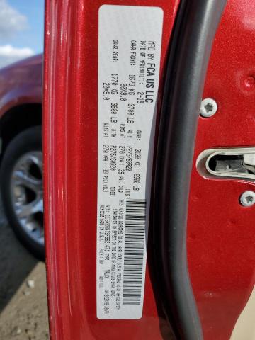 1C6RR6NT9FS621471 - 2015 RAM 1500 LARAMIE RED photo 13