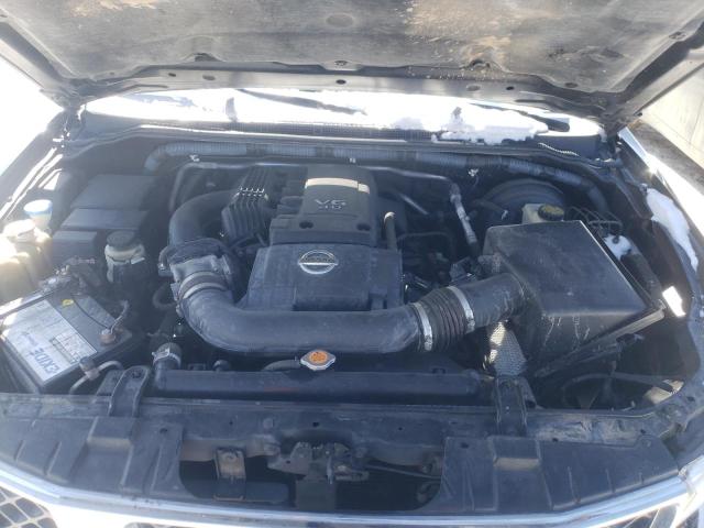 5N1AR18W97C619127 - 2007 NISSAN PATHFINDER LE შავი ფოტო 12