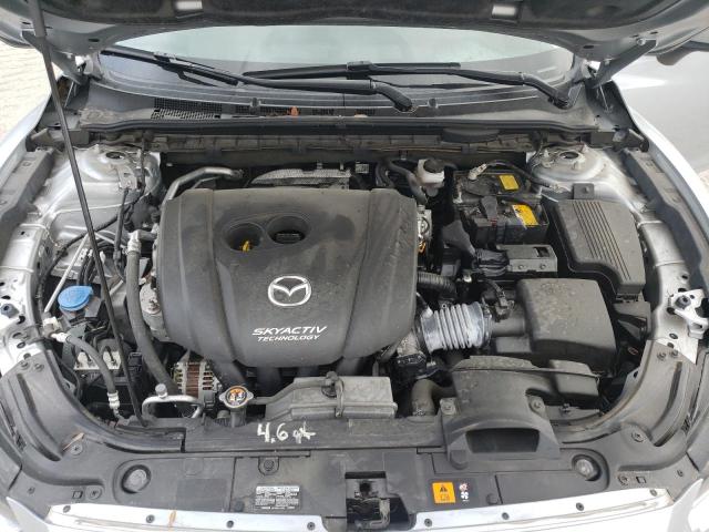 JM1GL1UM2J1330582 - 2018 MAZDA 6 SPORT SILVER photo 11