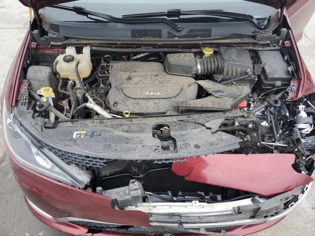2C4RC1BG0HR796331 - 2017 CHRYSLER PACIFICA TOURING L BURGUNDY photo 12