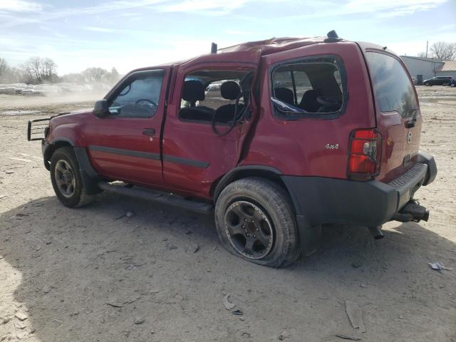 5N1MD28YX2C580253 - 2002 NISSAN XTERRA SE MAROON photo 2