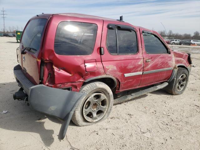 5N1MD28YX2C580253 - 2002 NISSAN XTERRA SE MAROON photo 3