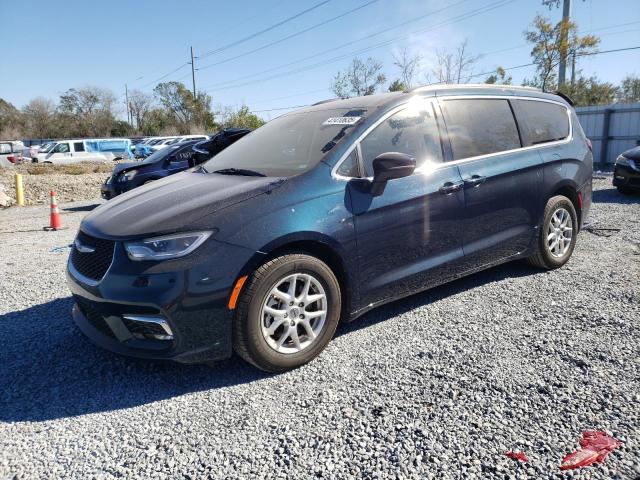 2C4RC1BG4NR234136 - 2022 CHRYSLER PACIFICA TOURING L BLUE photo 1