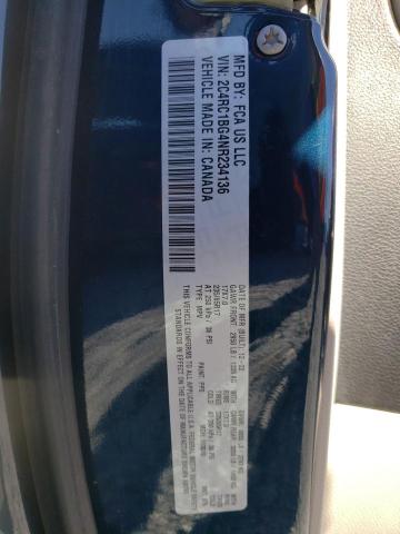 2C4RC1BG4NR234136 - 2022 CHRYSLER PACIFICA TOURING L BLUE photo 14