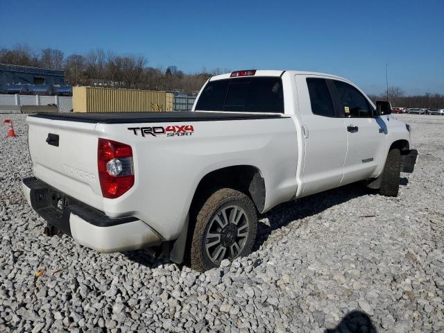 5TFUW5F13KX834819 - 2019 TOYOTA TUNDRA DOUBLE CAB SR/SR5 WHITE photo 3