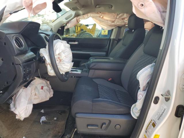 5TFUW5F13KX834819 - 2019 TOYOTA TUNDRA DOUBLE CAB SR/SR5 WHITE photo 7