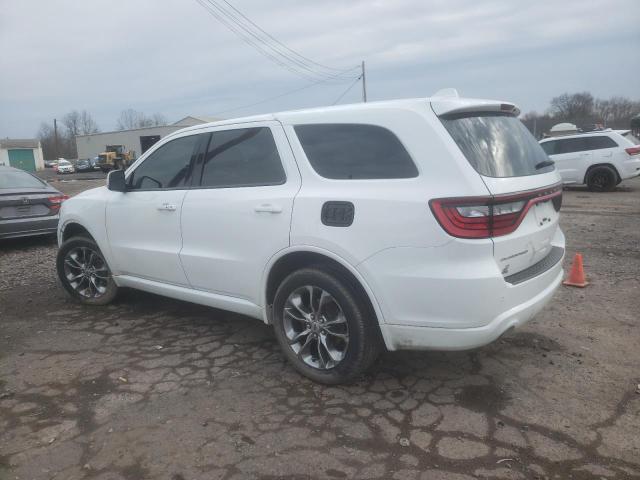 1C4RDJDG5KC744719 - 2019 DODGE DURANGO GT WHITE photo 2