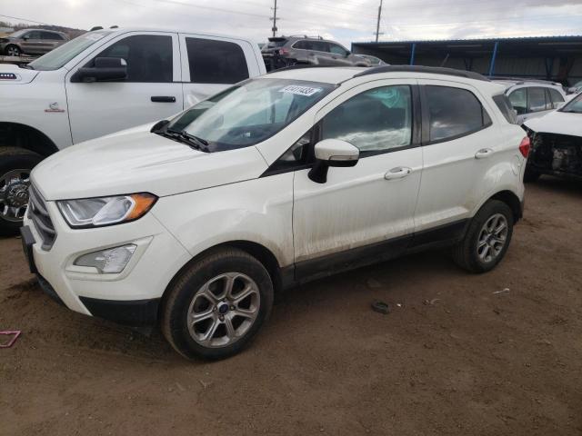 MAJ6S3GL2KC277312 - 2019 FORD ECOSPORT SE WHITE photo 1