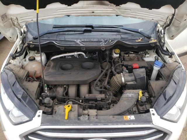 MAJ6S3GL2KC277312 - 2019 FORD ECOSPORT SE Blanc photo 12