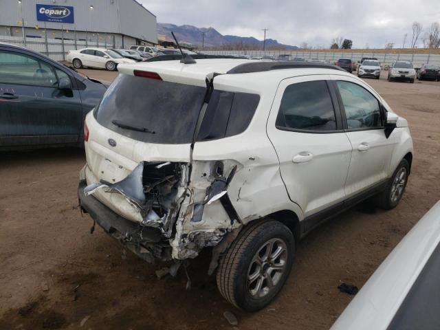 MAJ6S3GL2KC277312 - 2019 FORD ECOSPORT SE Blanc photo 3