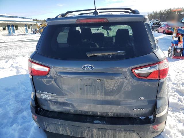MAJ6S3GL1LC387351 - 2020 FORD ECOSPORT SE 灰色 照片 6