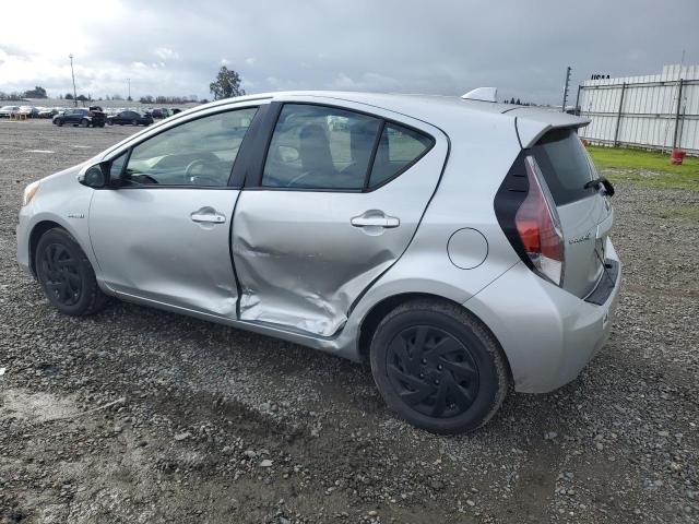 JTDKDTB39F1106259 - 2015 TOYOTA PRIUS C SILVER photo 2