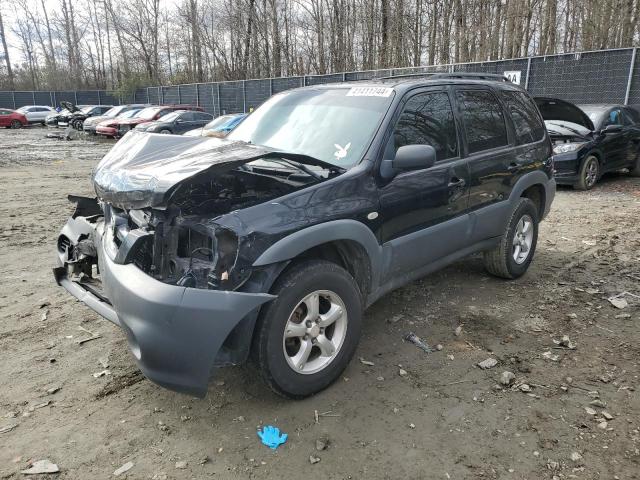 4F2YZ02Z16KM33036 - 2006 MAZDA TRIBUTE I BLACK photo 1