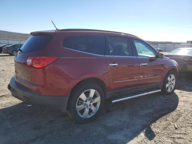 1GNKRLED7BJ164894 - 2011 CHEVROLET TRAVERSE LTZ MAROON photo 3