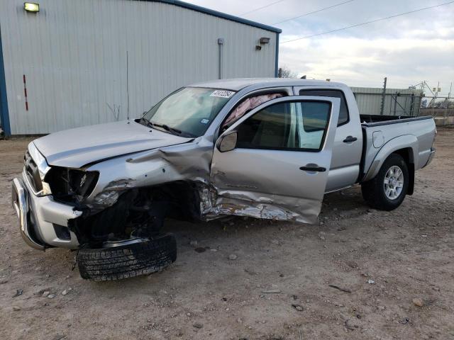 5TFJU4GN8CX021546 - 2012 TOYOTA TACOMA DOUBLE CAB PRERUNNER SILVER photo 1