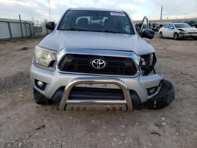 5TFJU4GN8CX021546 - 2012 TOYOTA TACOMA DOUBLE CAB PRERUNNER SILVER photo 5