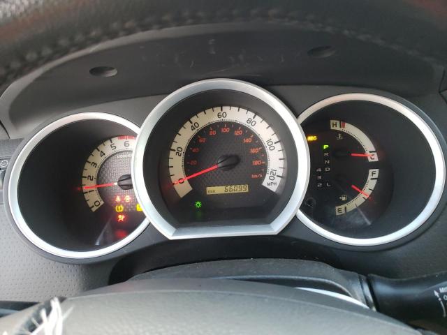 5TFJU4GN8CX021546 - 2012 TOYOTA TACOMA DOUBLE CAB PRERUNNER SILVER photo 9